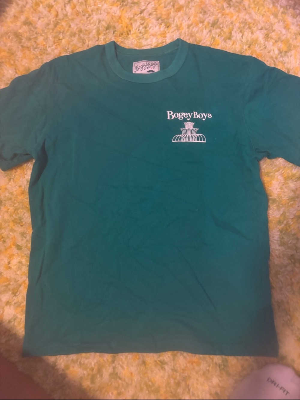 Bogey Boys Short-Sleeve Tee in Teal Green men’s medium worn a few times